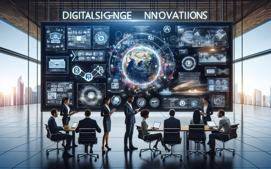 Digital Signage Innovations: its impact on digital signage